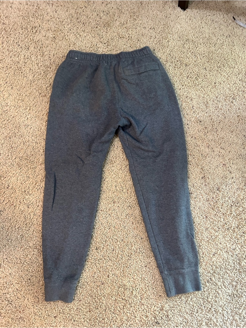 Nike Dark Gray Fleece Jogger Pants - Picture 3 of 3